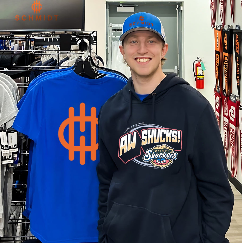 Biloxi Shuckers Aw Shucks Minor League Baseball shirt