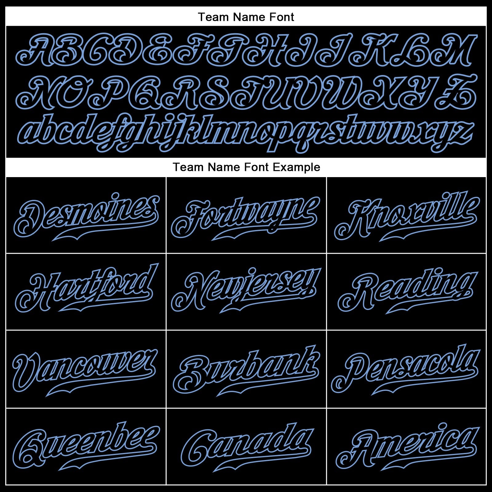 Custom Black Black-Light Blue Authentic Sleeveless Baseball Jersey
