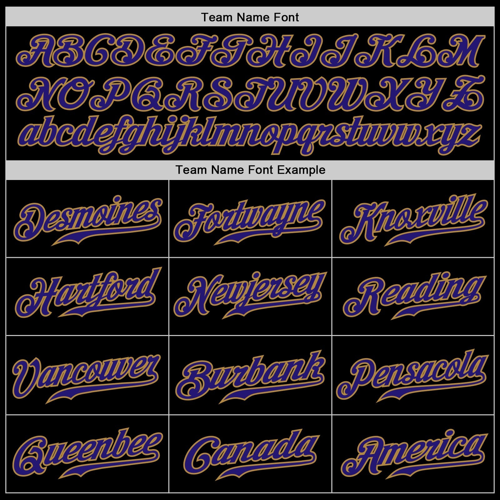 Custom Black Dark Purple-Old Gold Authentic Baseball Jersey
