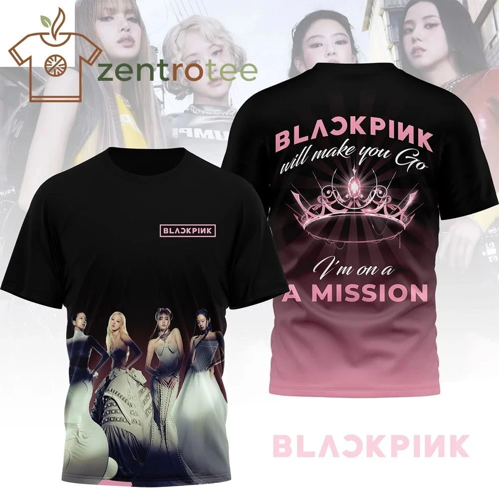 Blackpink Born Pink On A Mission 2026 tee