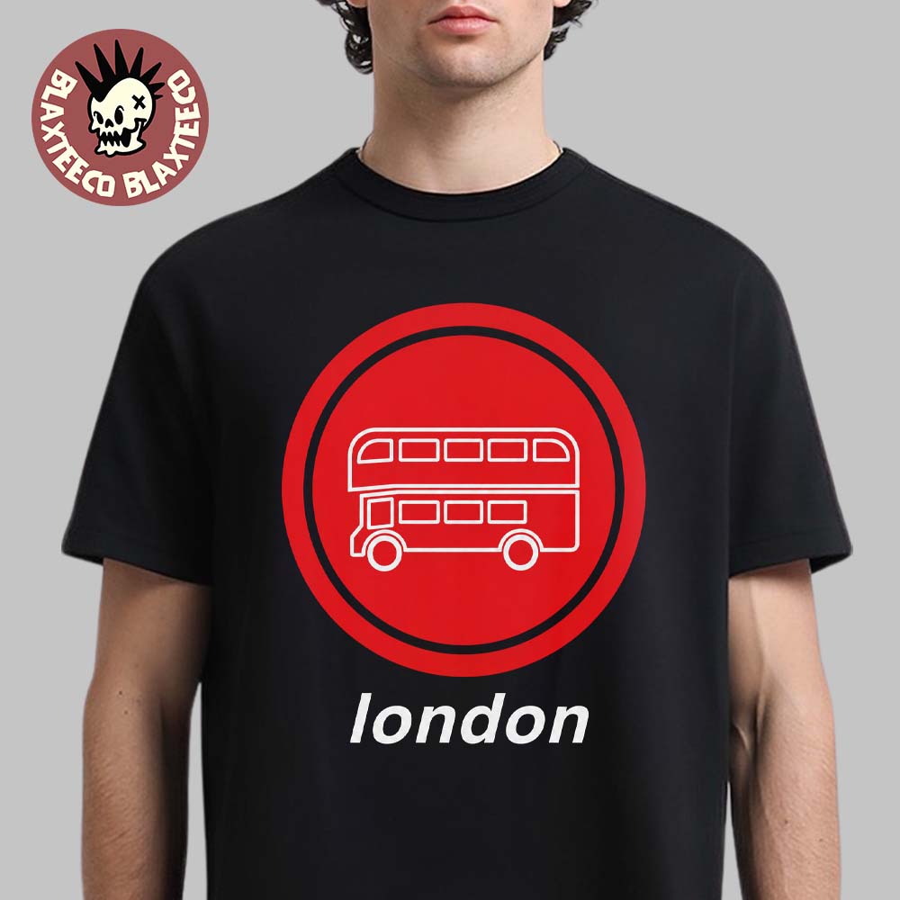 Blink-182 2026 Take Off Your Pants and Jacket Anniversary Pop Up Shop Merch London Bus T-Shirt