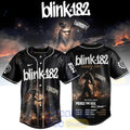 Blink-182 Never Grew Up Baseball Jersey – Europe Tour Edition