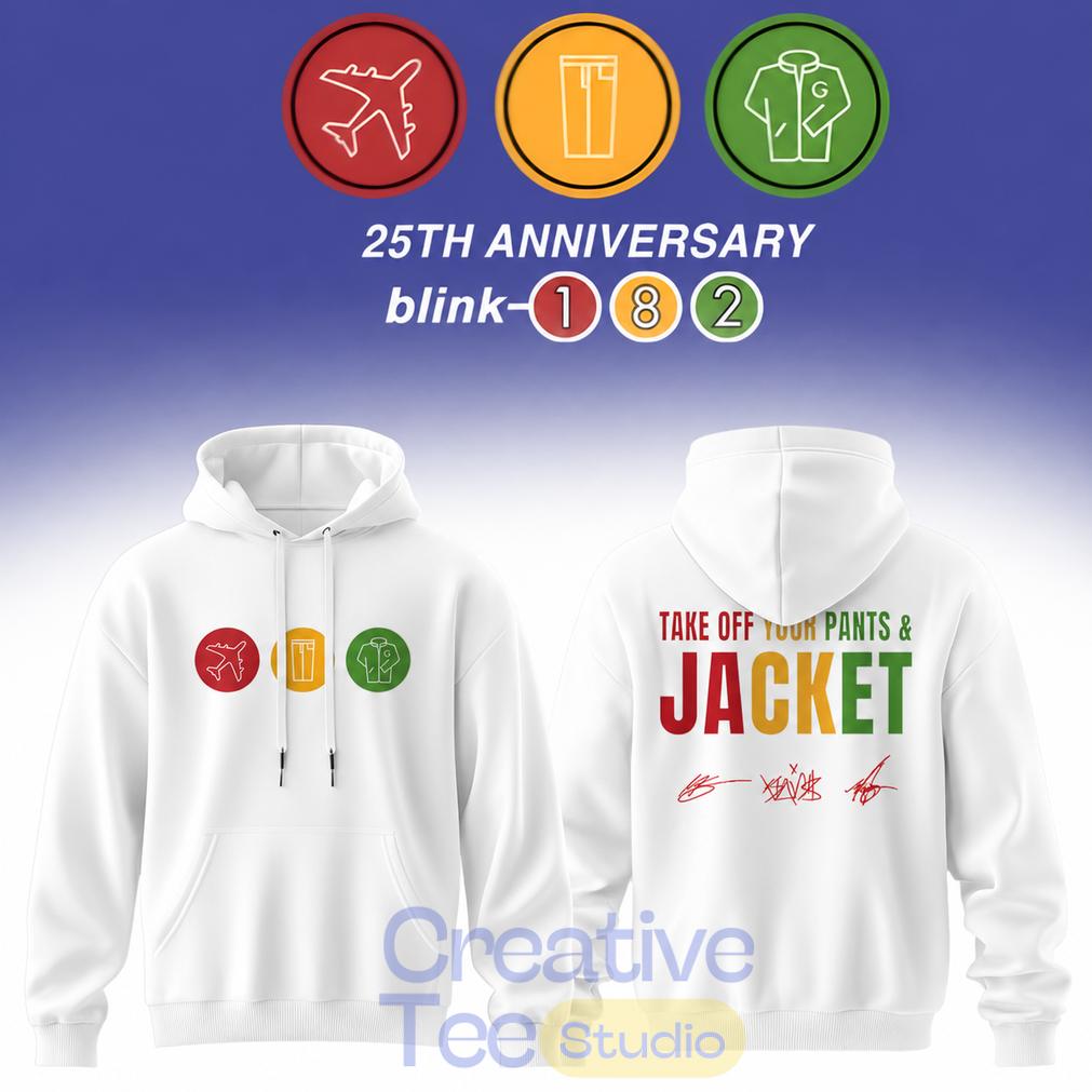 Blink-182 Anniversary Collection – Limited Edition Signature Hoodie