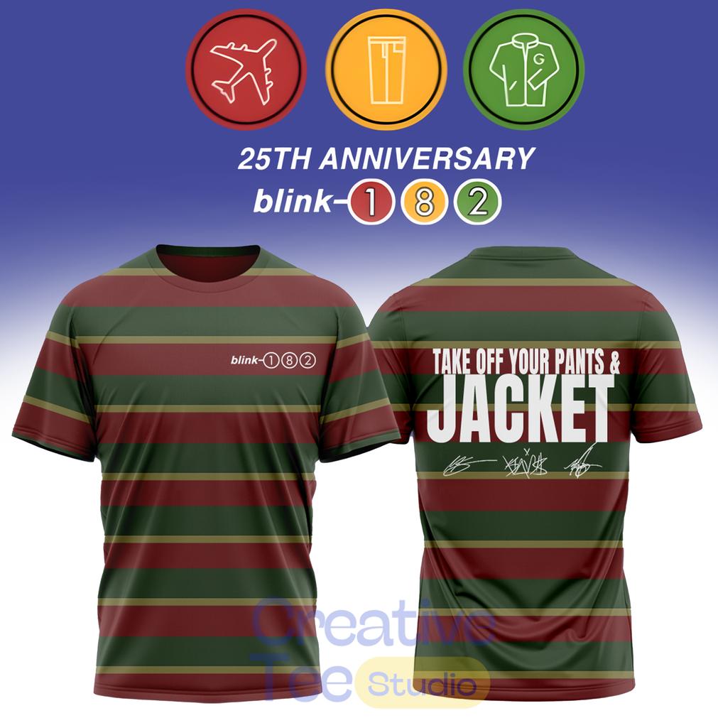 Blink-182 Anniversary Collection – Limited Edition Signature T-Shirt