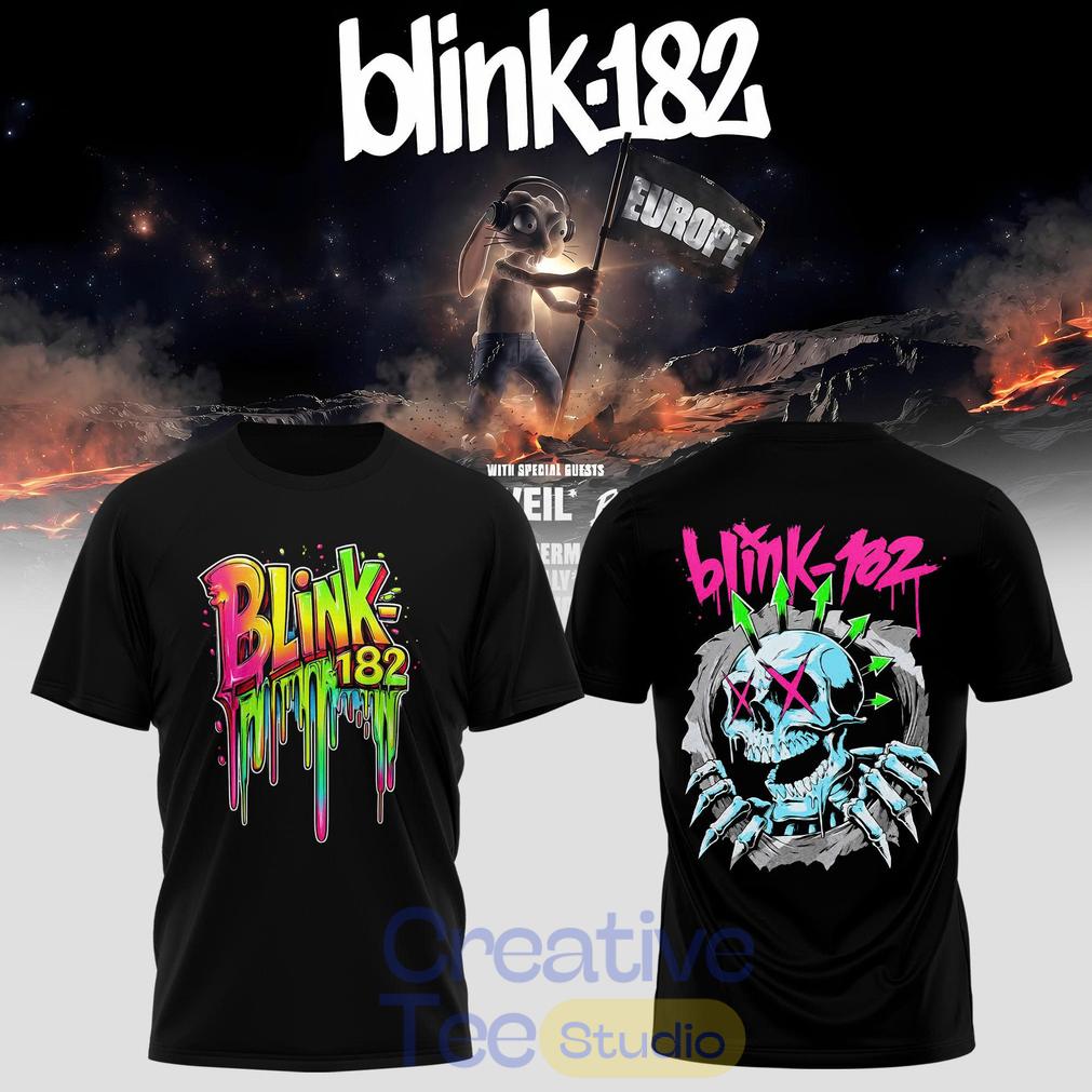 Blink-182 Meltdown Europe Edition Tee