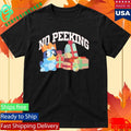 Bluey Kids No Peeking Shirt