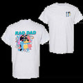 Bluey Rad Dad Shirt Father'S Cotton Fabric Relaxed Fit Chic Tops Menswear Cotton Fabric Relaxed Fit Chic Full Color Full Size T-Shirts