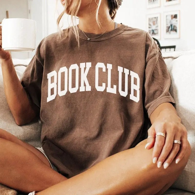 Book Club Vintage Book Club Minimalist T-Shirts