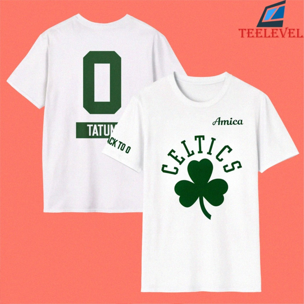Boston Celtics Jayson Tatum Return Back To 0 Amica T-shirts