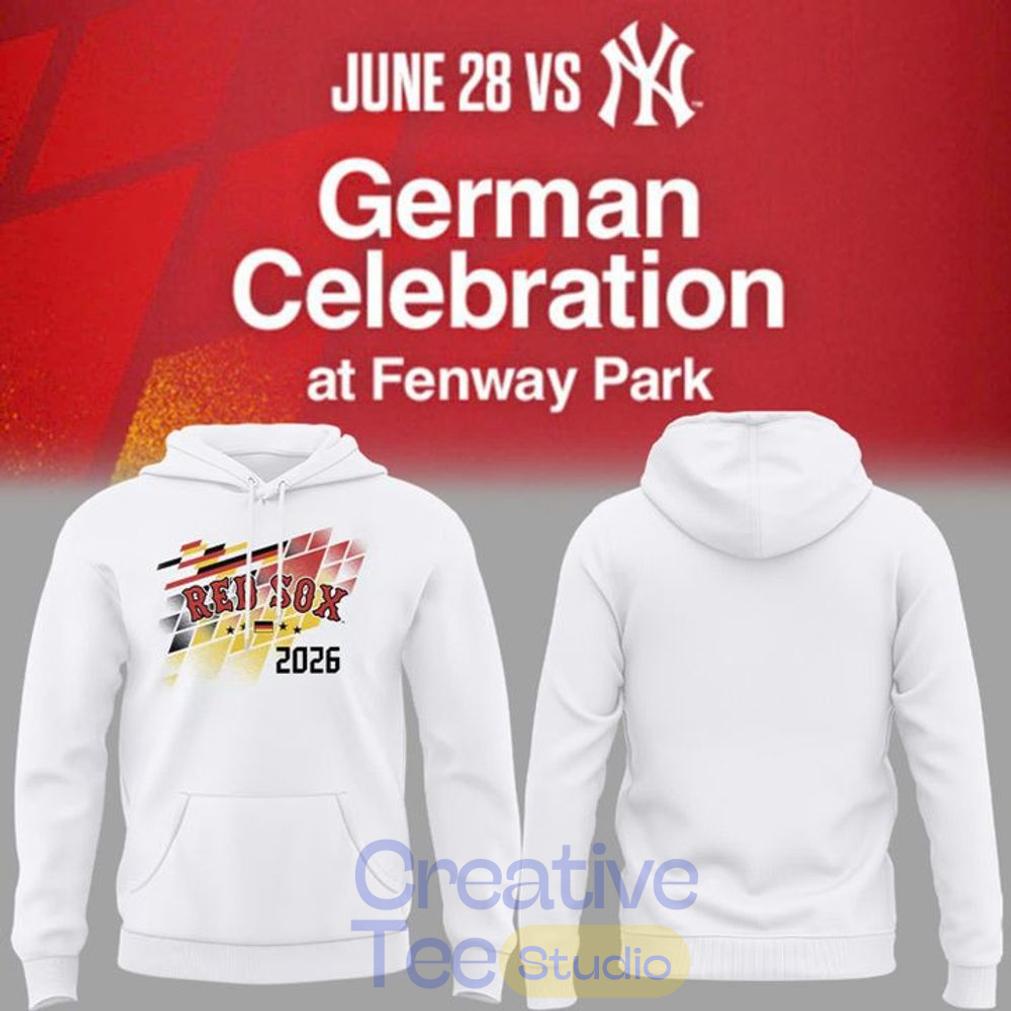 Boston Red Sox German Celebration Special White Hoodie