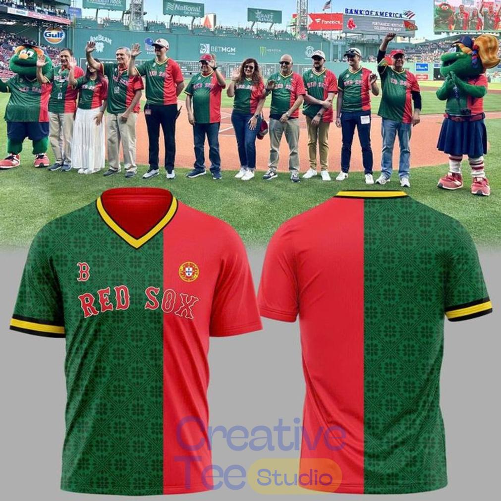 Boston Red Sox x Portuguese Celebration 2026 Jersey Shirt