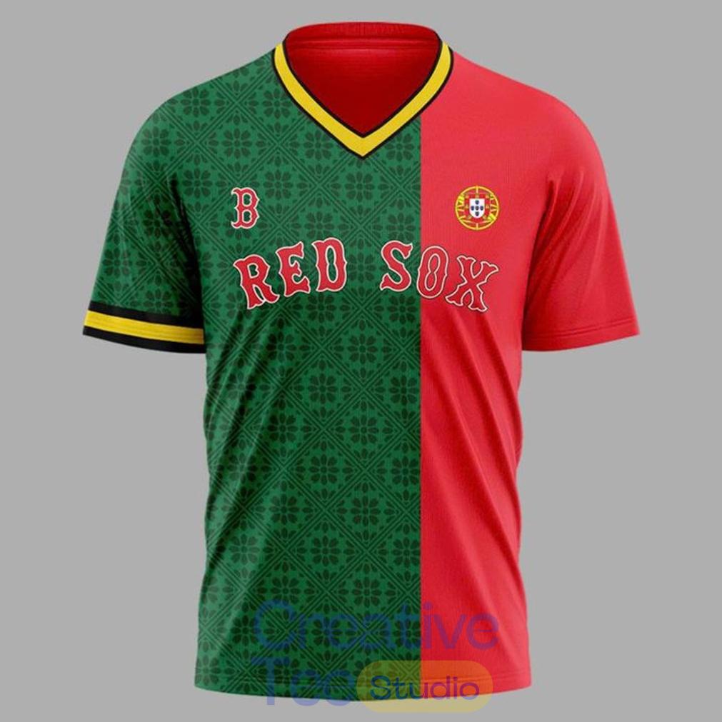 Boston Red Sox x Portuguese Celebration 2026 Jersey Shirt