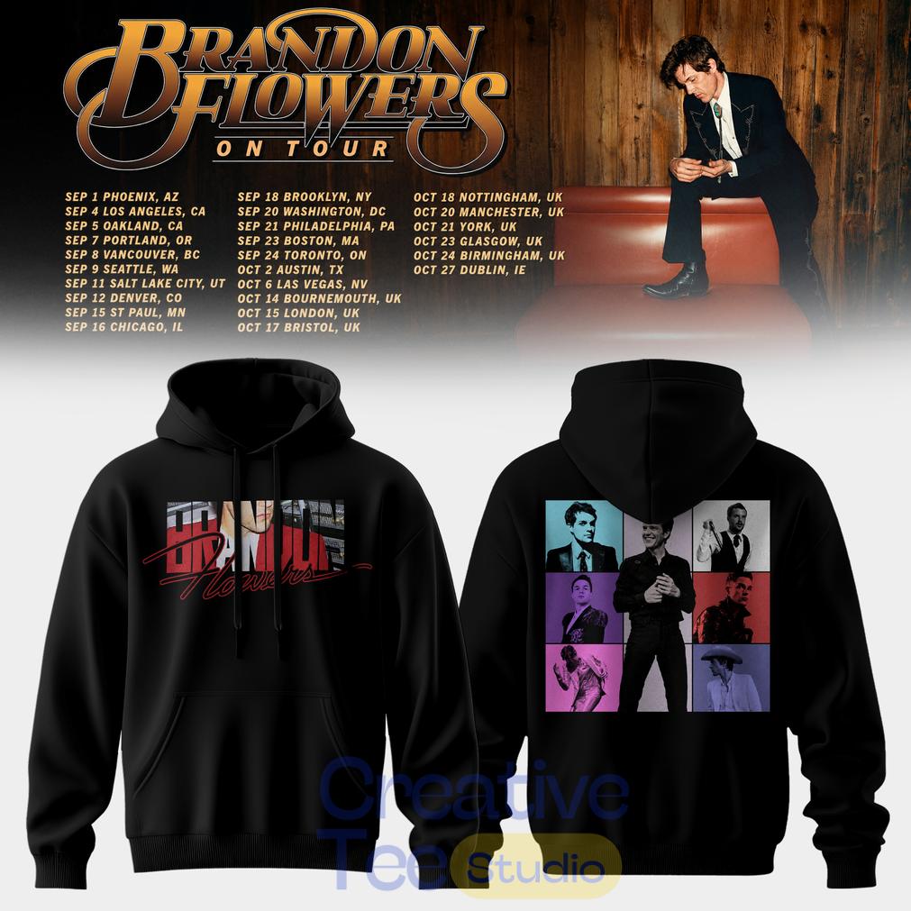 Brandon Flowers On Tour 26 Hoodie Edition