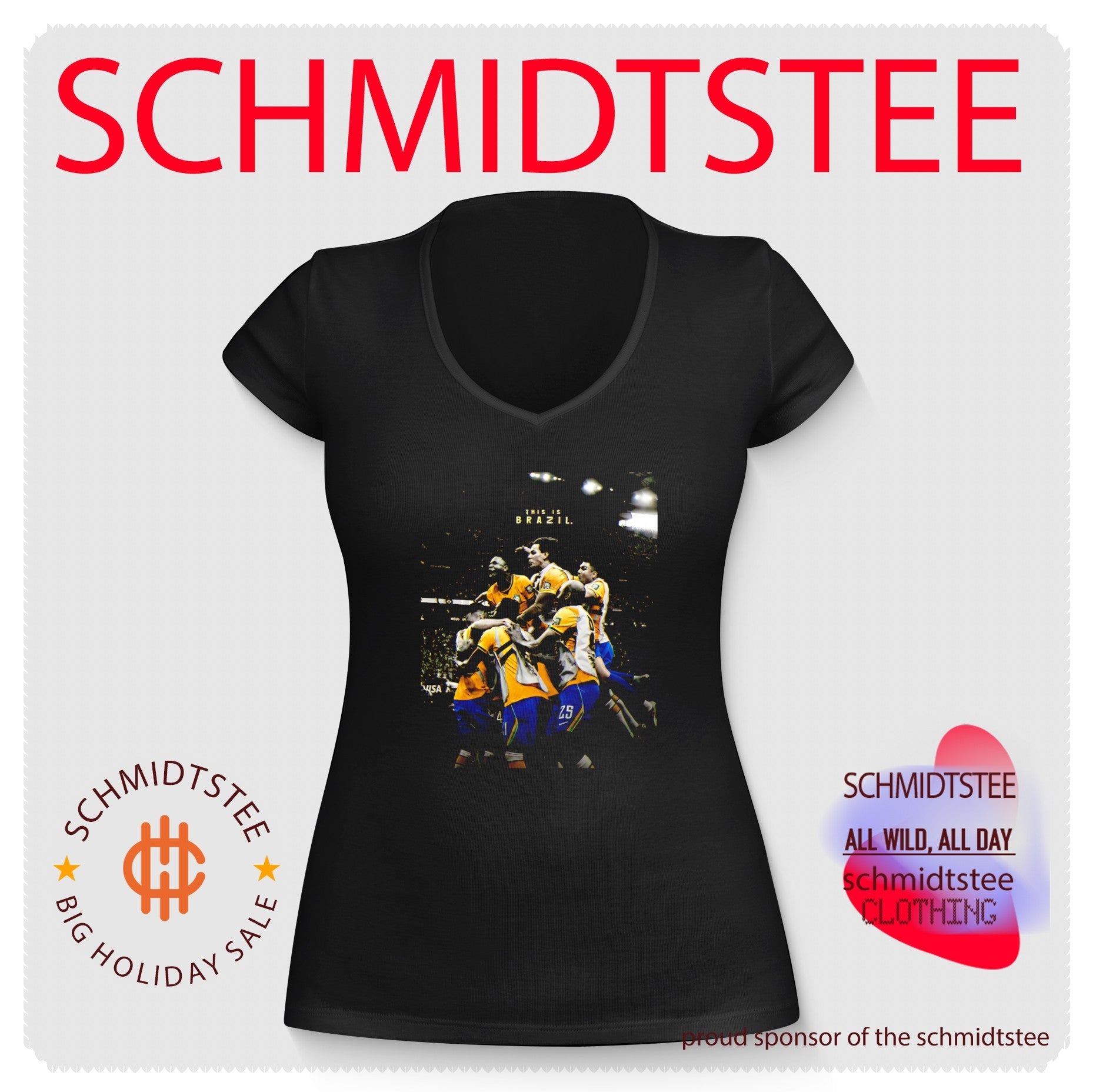 Brazil National Team Iconic Celebration This Is Brazil 26WC shirt