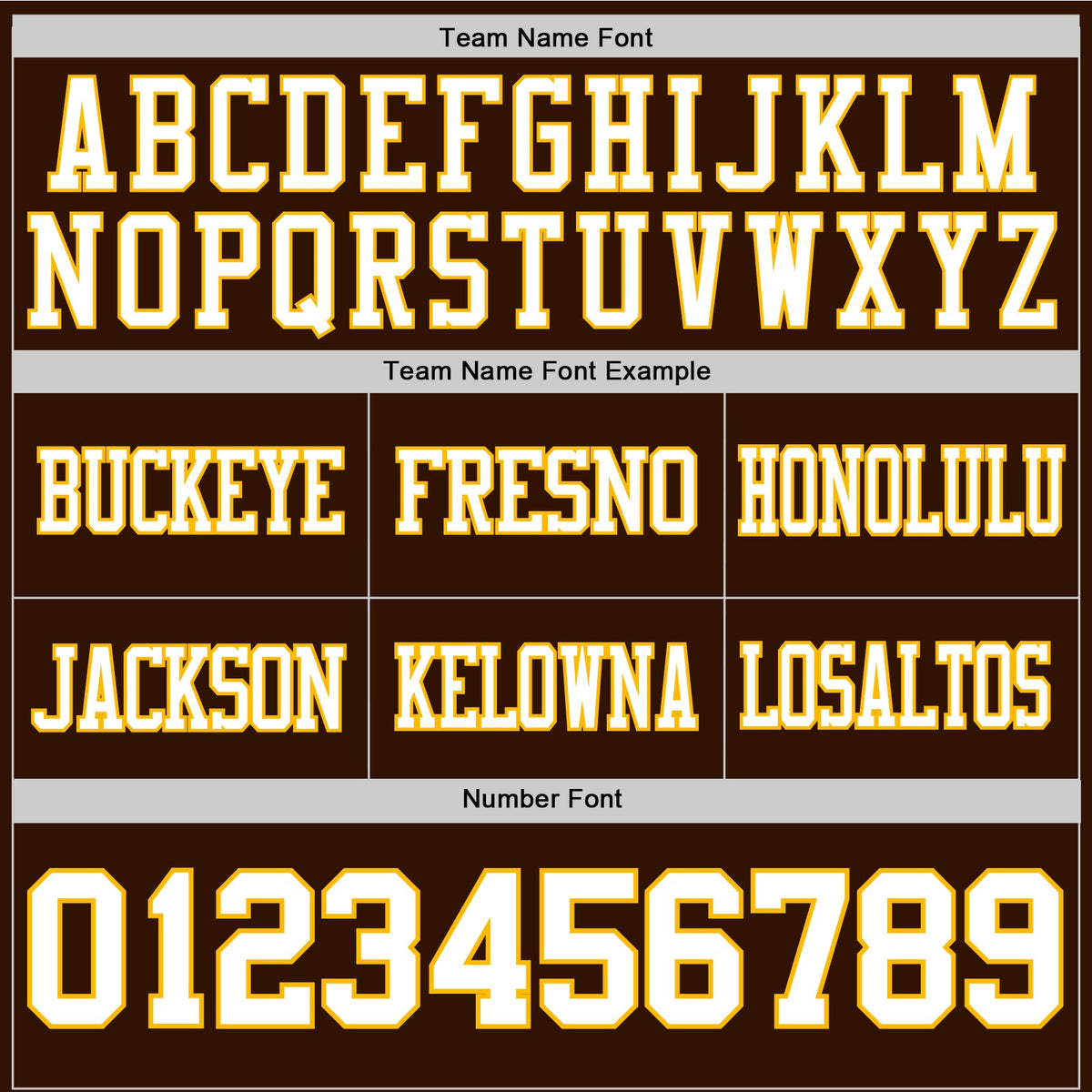 Custom Brown White-Gold Authentic Football Jersey