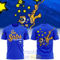 Buffalo Sabres Blue Gold Go Sabs Tee