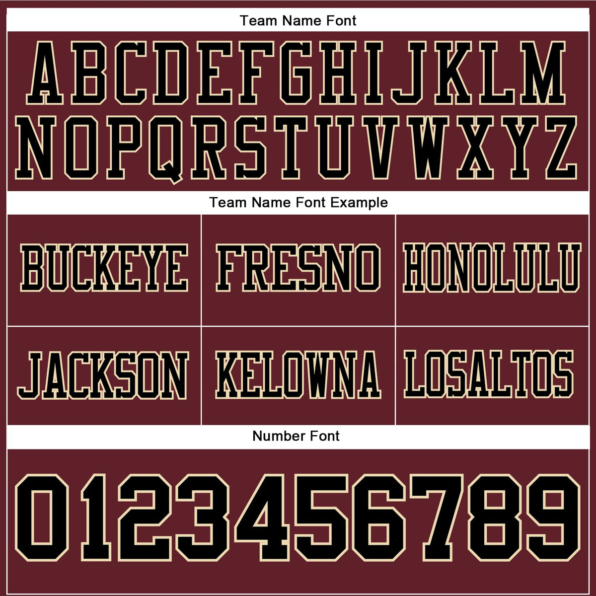 Custom Burgundy Black-City Cream Authentic Football Jersey