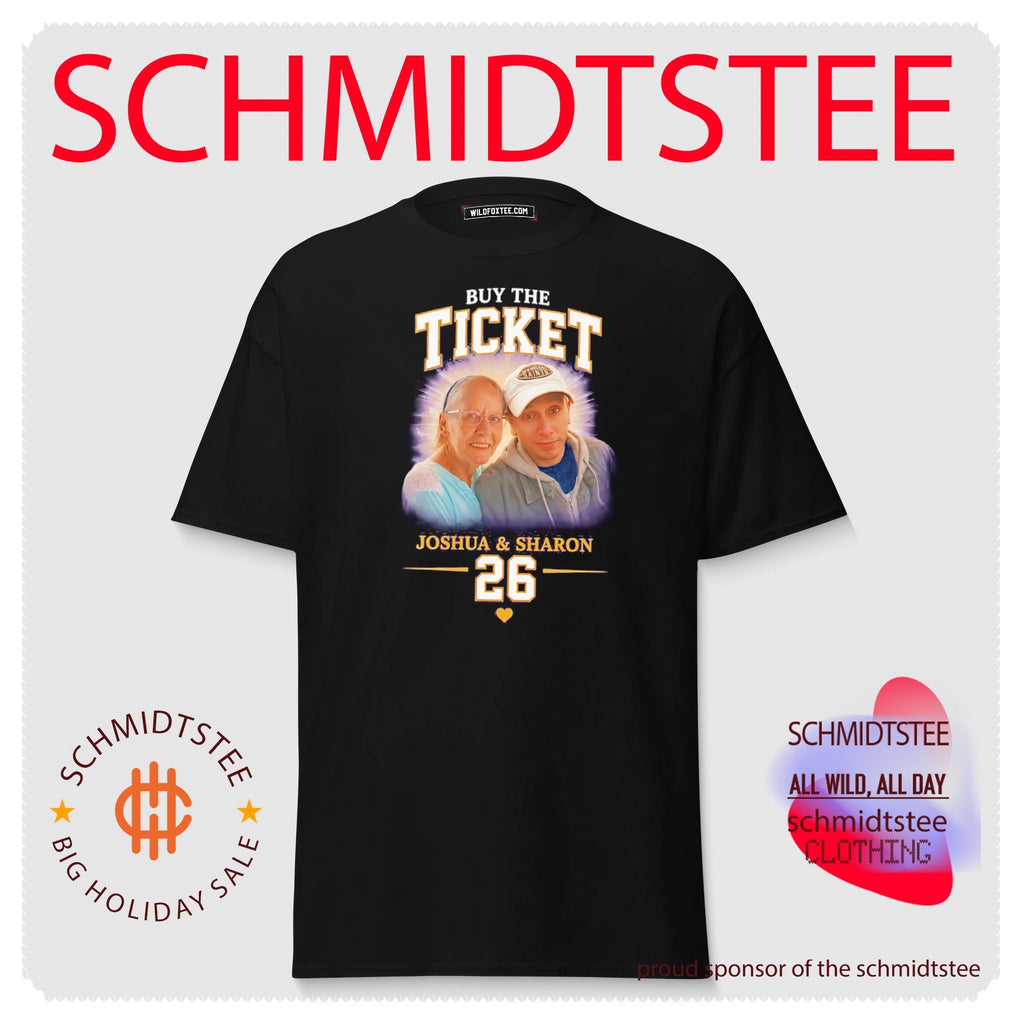 Buy the Ticket Joshua and Sharon 26 personalized shirt