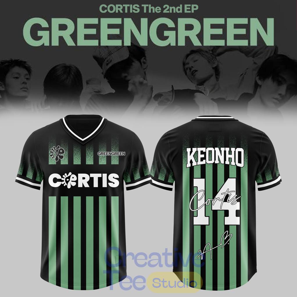 CORTIS The 2nd EP GREENGREEN Special Football Jersey