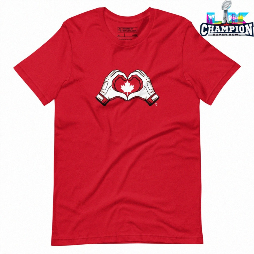 Canada Heart Hands T-Shirts