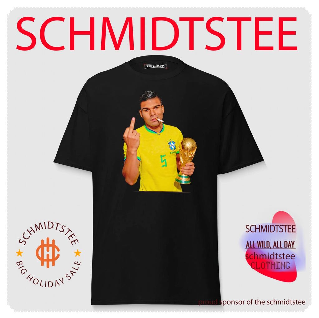 Casemiro Brazil National Team World Cup Champion Smoking shirt