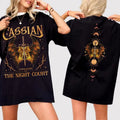 Cassian Shirt Commander Night Court Shirt Bat Shirt Acotar Shirt Court Crescent City Shirt T-Shirts