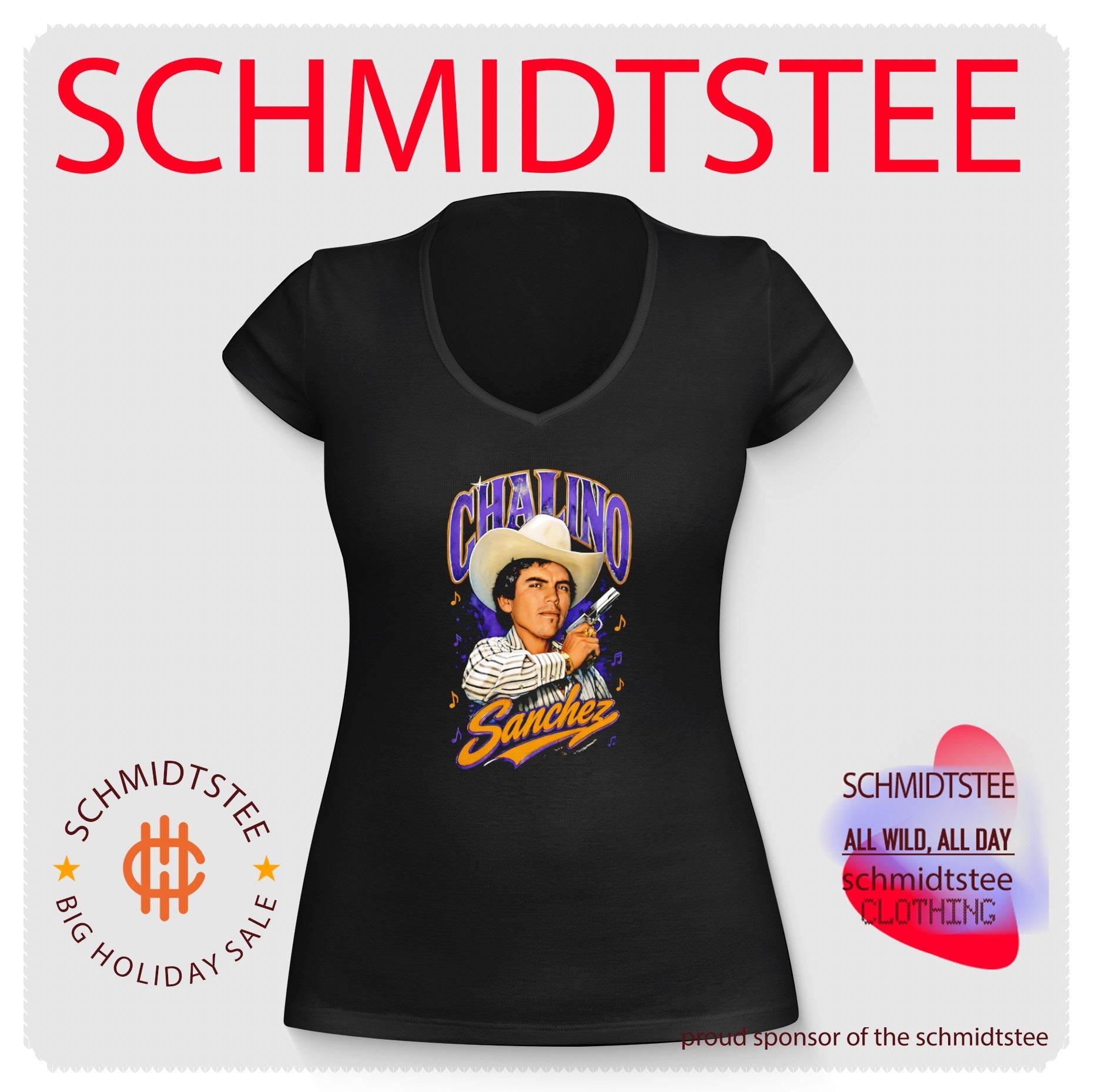 Chalino Sanchez Cowboy Portrait Corrido shirt