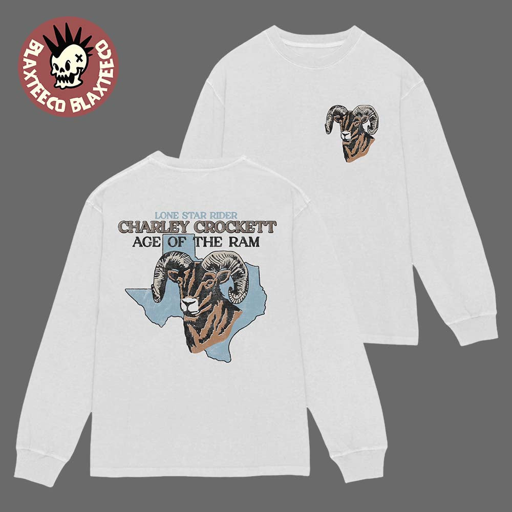 Charley Crockett Age Of The Ram Longsleeve T-Shirt