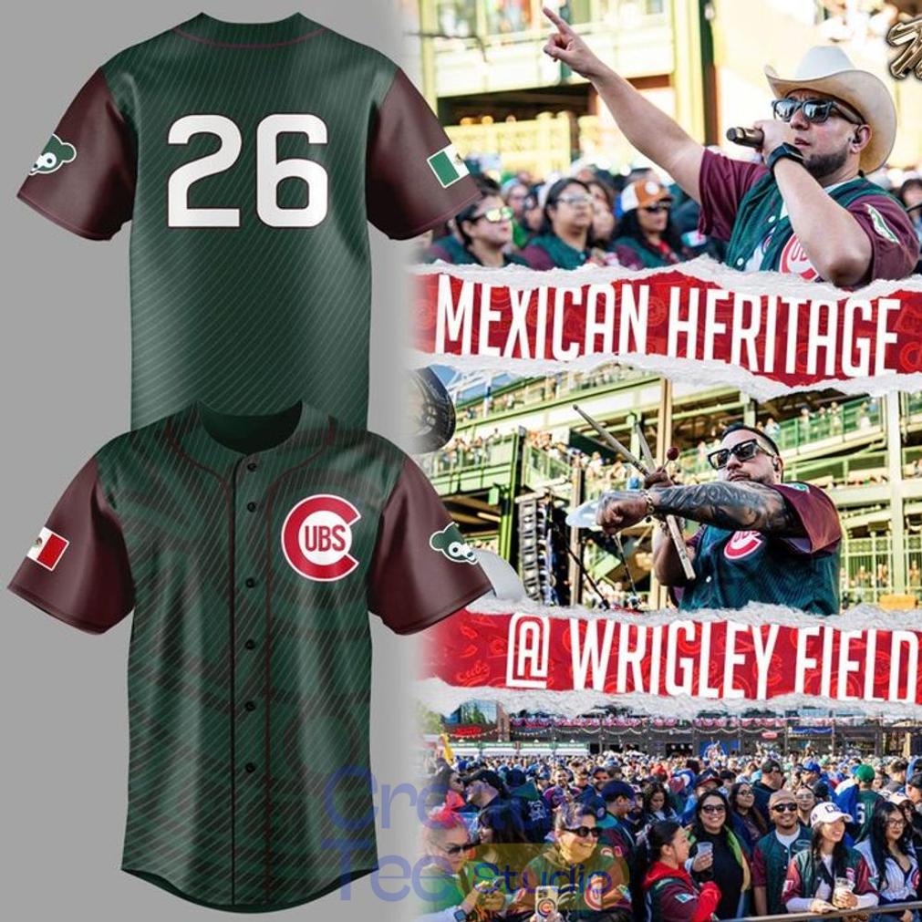 Chicago Cubs 2026 Mexican Heritage Special Baseball Jersey