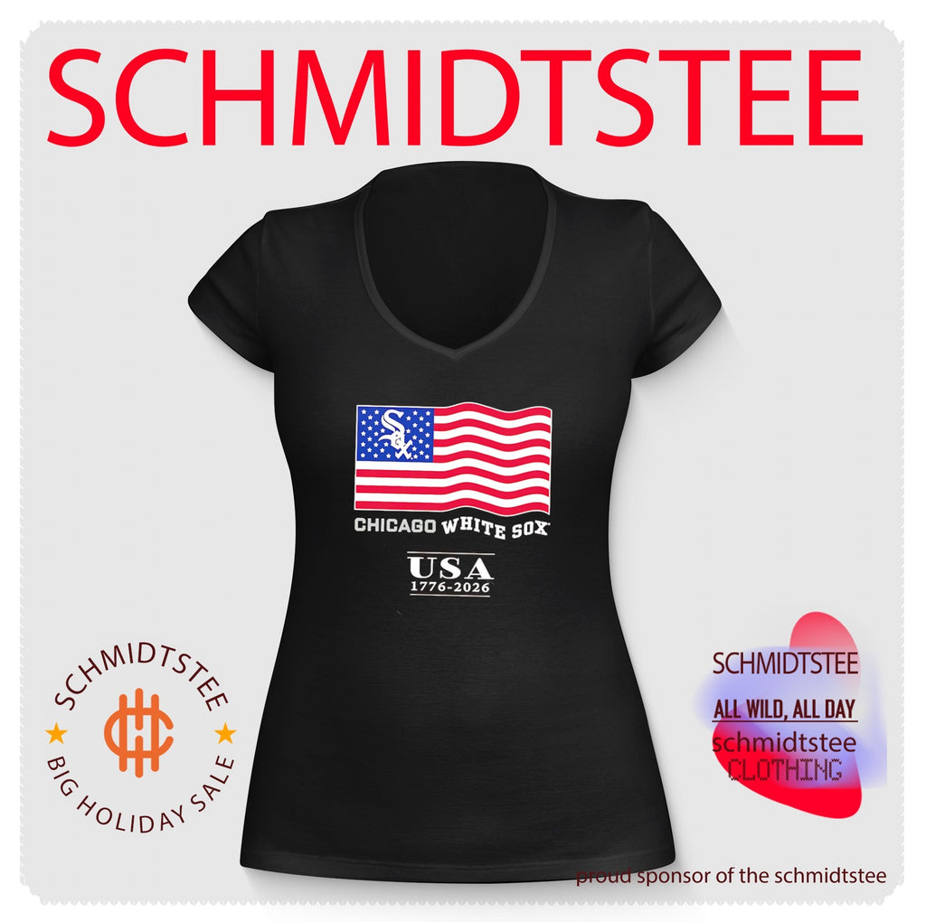 Chicago White Sox USA 1776-2026 Patriotic Flag 4th of July shirt