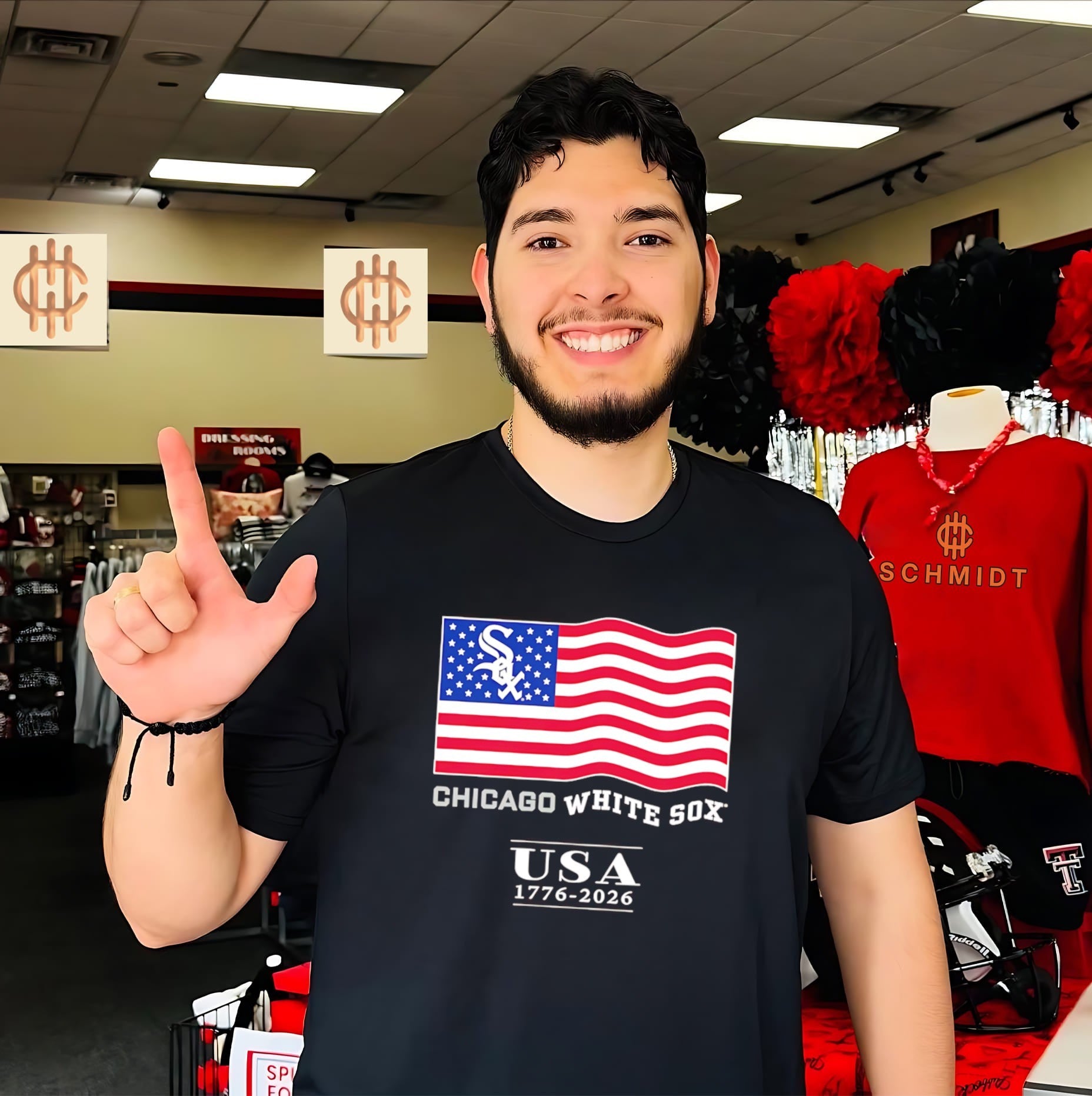 Chicago White Sox USA 1776-2026 Patriotic Flag 4th of July shirt