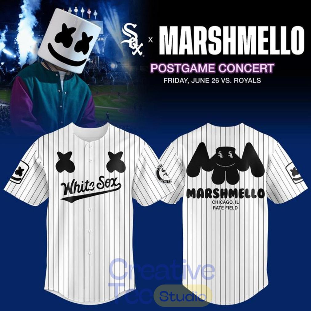Chicago White Sox x Marshmello Postgame Concerts Baseball Jersey