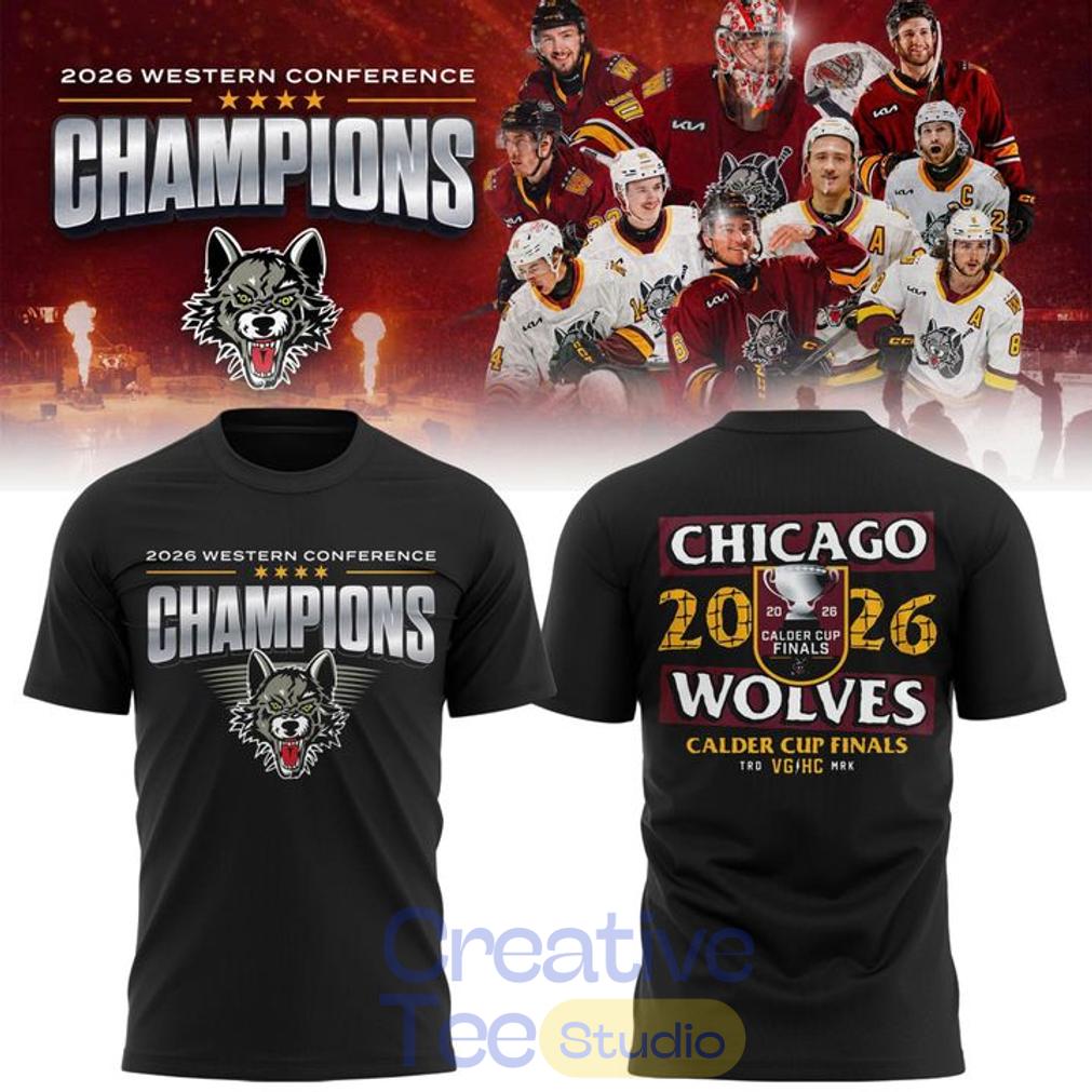 Chicago Wolves 2026 Calder Cup Finals Tee