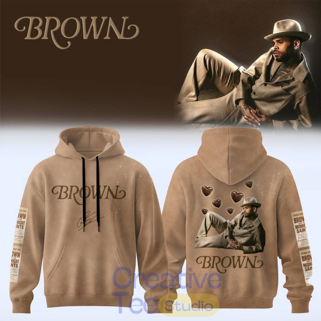 Chris Brown BROWN Album Special Hoodie