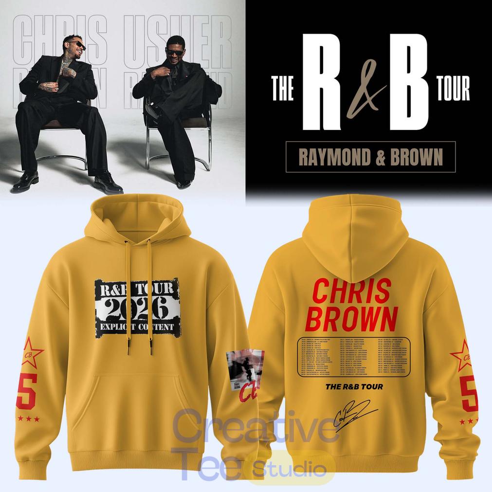Chris Brown R&B Tour Special Hoodie