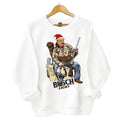 Busch Light Tr4mp Hunting Ducks Xmas Tr4mp Santa Claus Classic Cotton T-Shirts