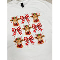 Cow Bow Top T-Shirts