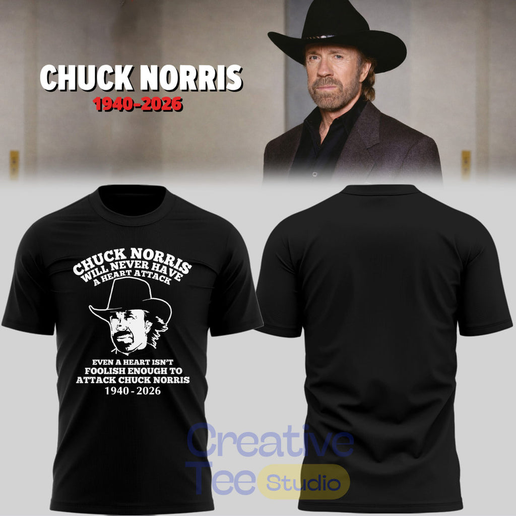 Chuck Norris Rest in Peace T-Shirt