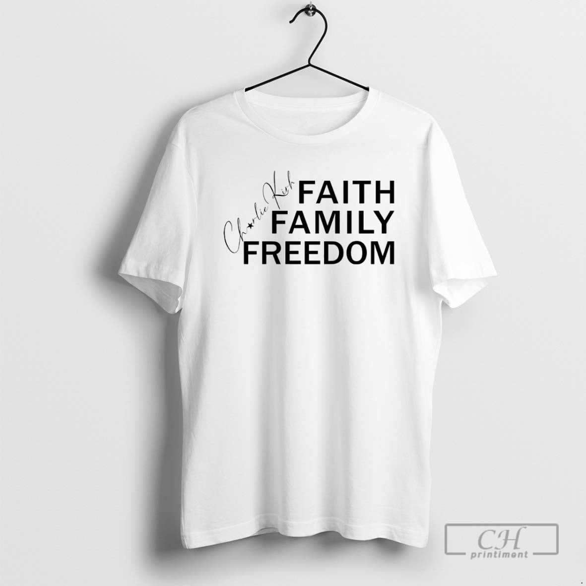 Classic Charlie Kirk Faith Family Freedom Shirt Sweater