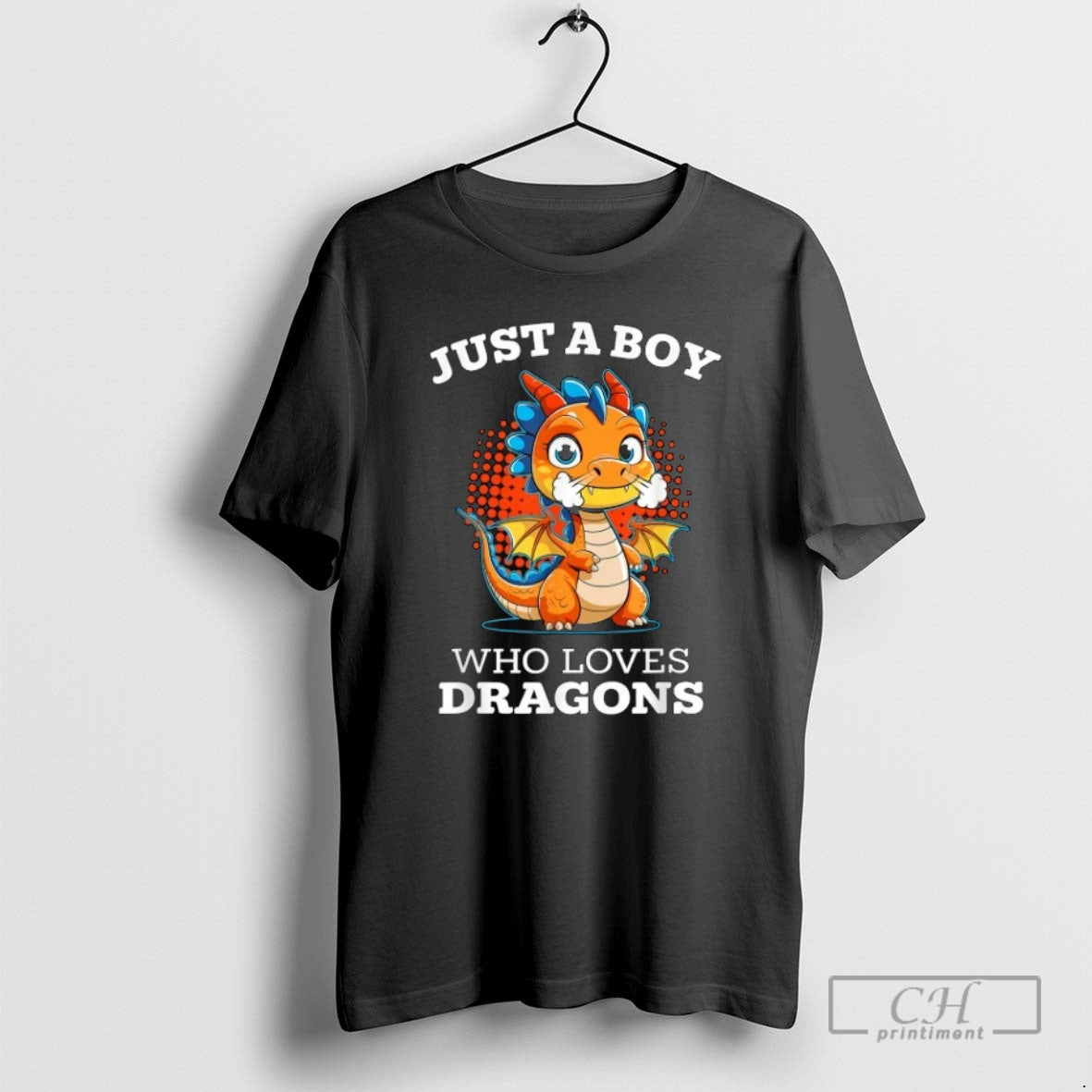 Classic Just A Boy Who Loves Dragons Dragon Shirt Sweater
