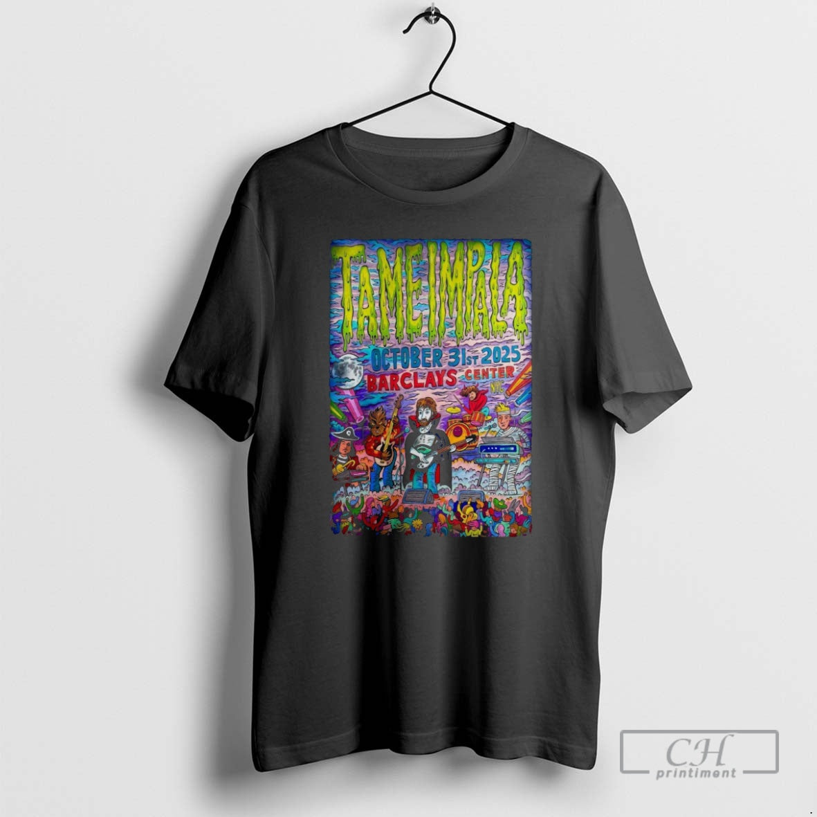Classic Tame Impala Barclays Center Brooklyn Ny Oct 31 2025 Tour Shirt Sweater