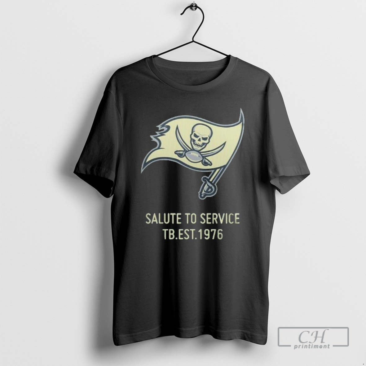 Classic Tampa Bay Buccaneers 2025 Salute To Service Since 1976 Shirt Sweater