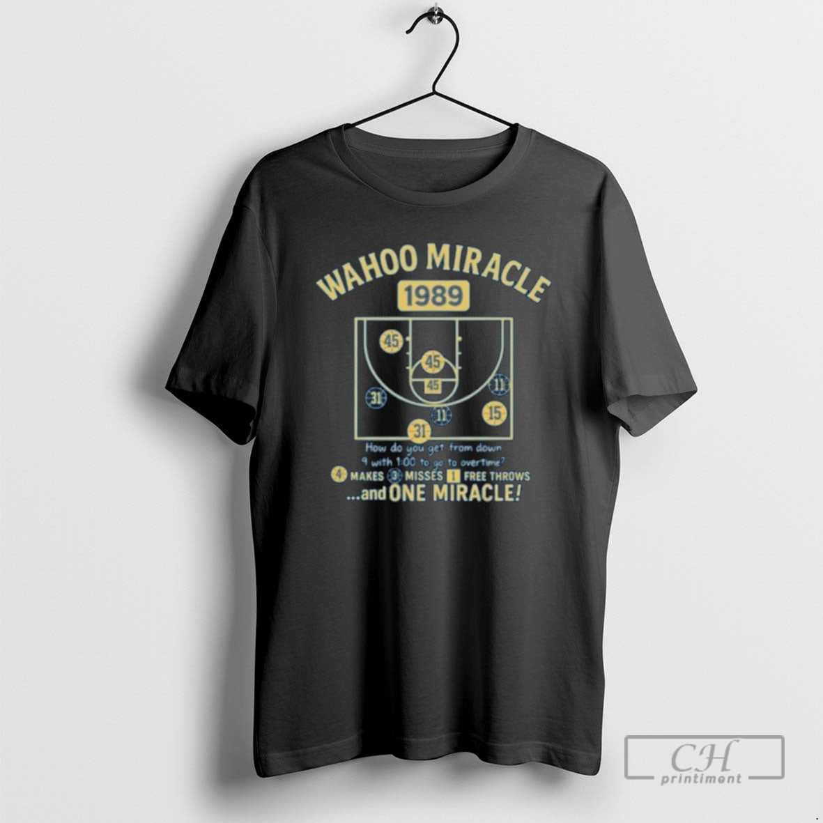 Classic Wahoo Miracle 1989 4 Makes 3 Misses 1 Free Throws And One Miracle