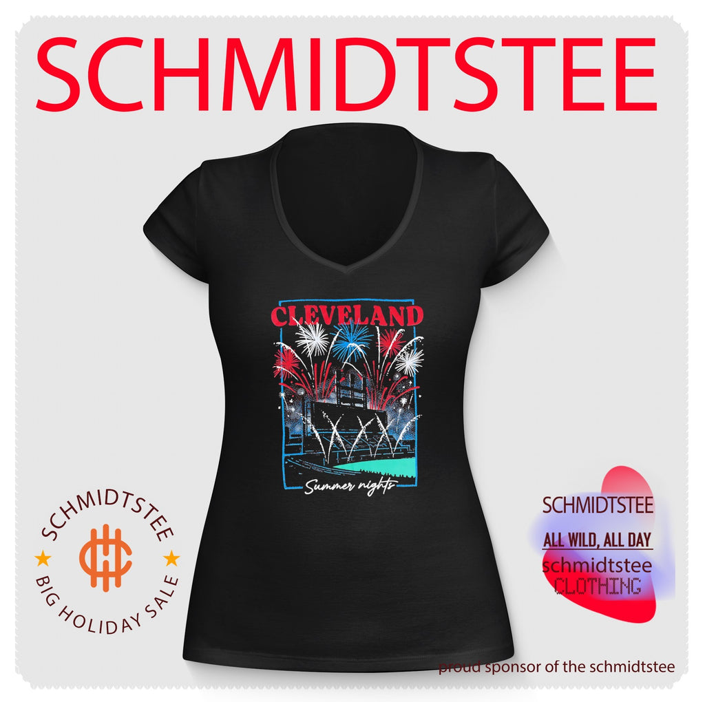 Cleveland Baseball Summer Nights Fireworks shirt