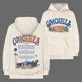 Coachella 2026 Merch In Indio California Pastels 2026 Lineup Hoodie