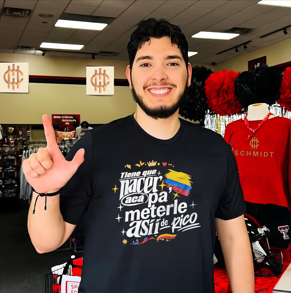 Colombian pride tiene que nacer aca pa’ materle asii de pico vintage shirt