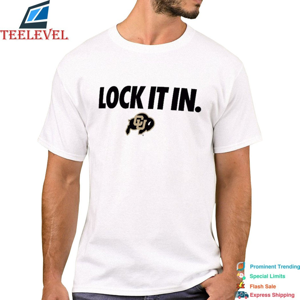 Colorado Buffaloes Lock It In  T-Shirts