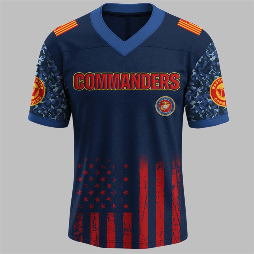 Commanders US USMC 250th Birthday Jersey 2025 - Grishko.com