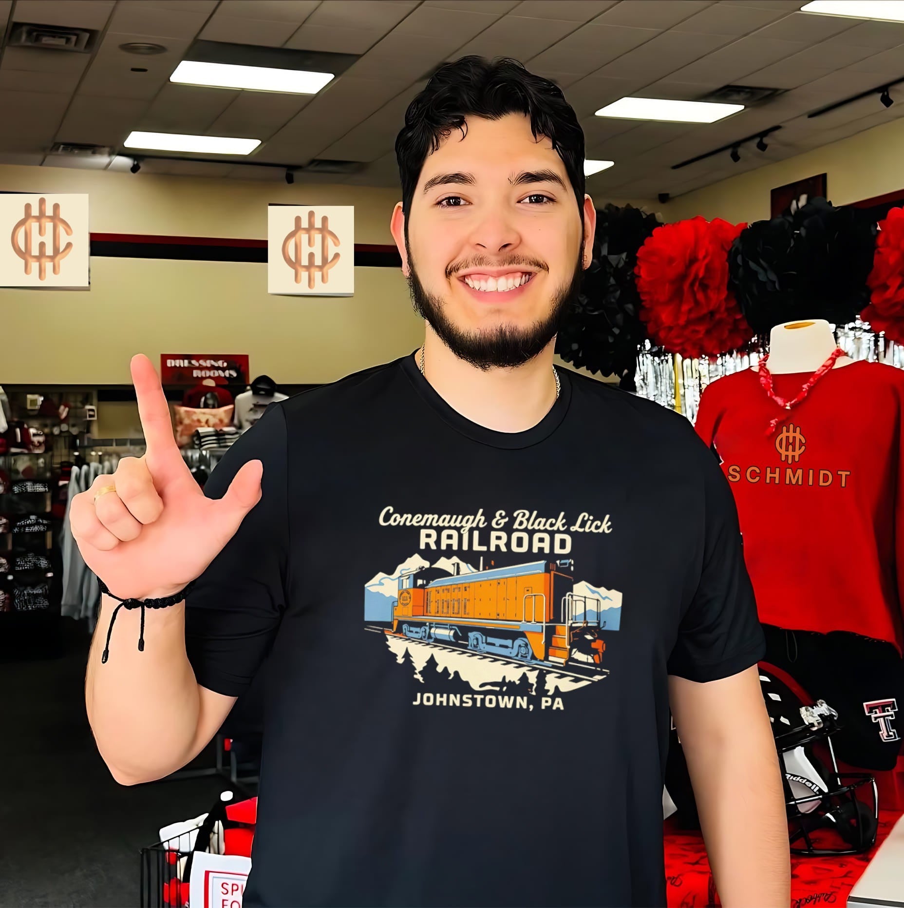 Conemaugh & Black Lick Railroad Johnstown PA shirt