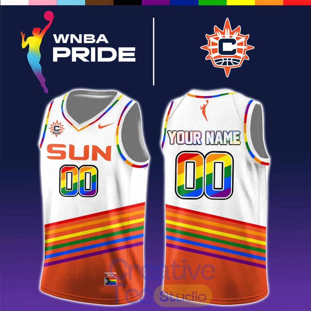 Connecticut Sun x Pride Day 2026 Basketball Jersey